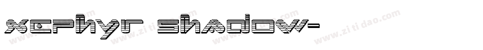 Xephyr Shadow字体转换